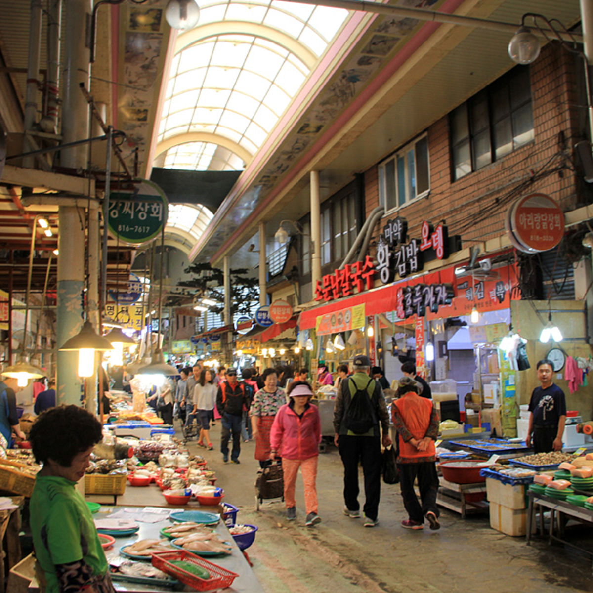 Busan Market Food Experience