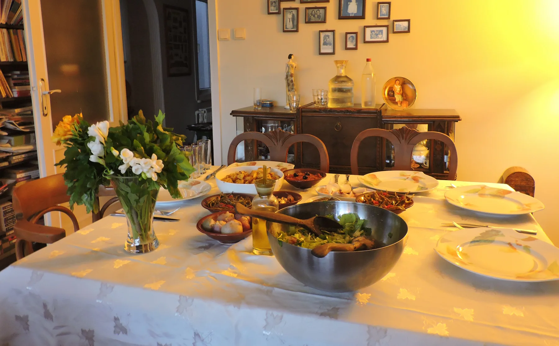 Turkish Family Dinner, Overlooking Bosphorus - 1190247