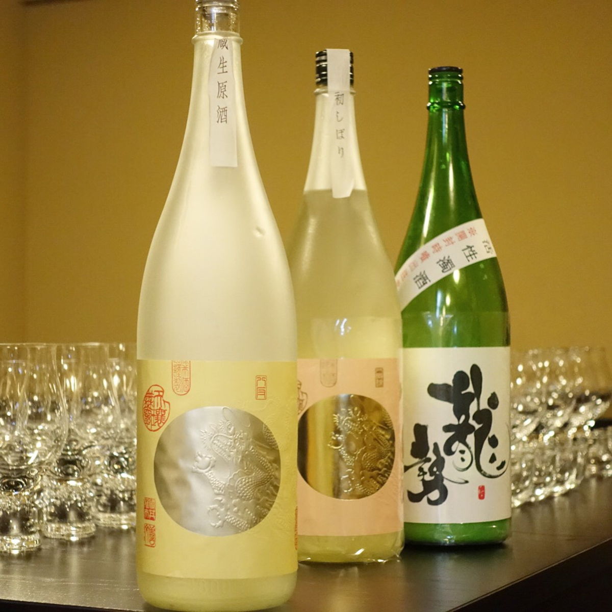 Sake Tasting Course in a local popular Izakaya