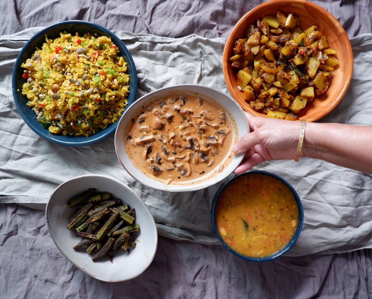Indian Journey Through Family Recipes (Vegan/Veg