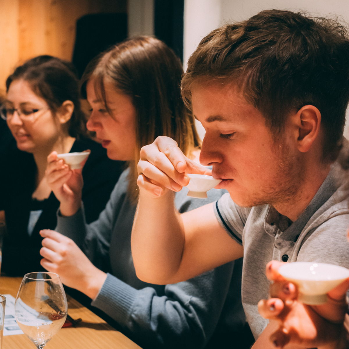 Sake and food pairing with a sommelier