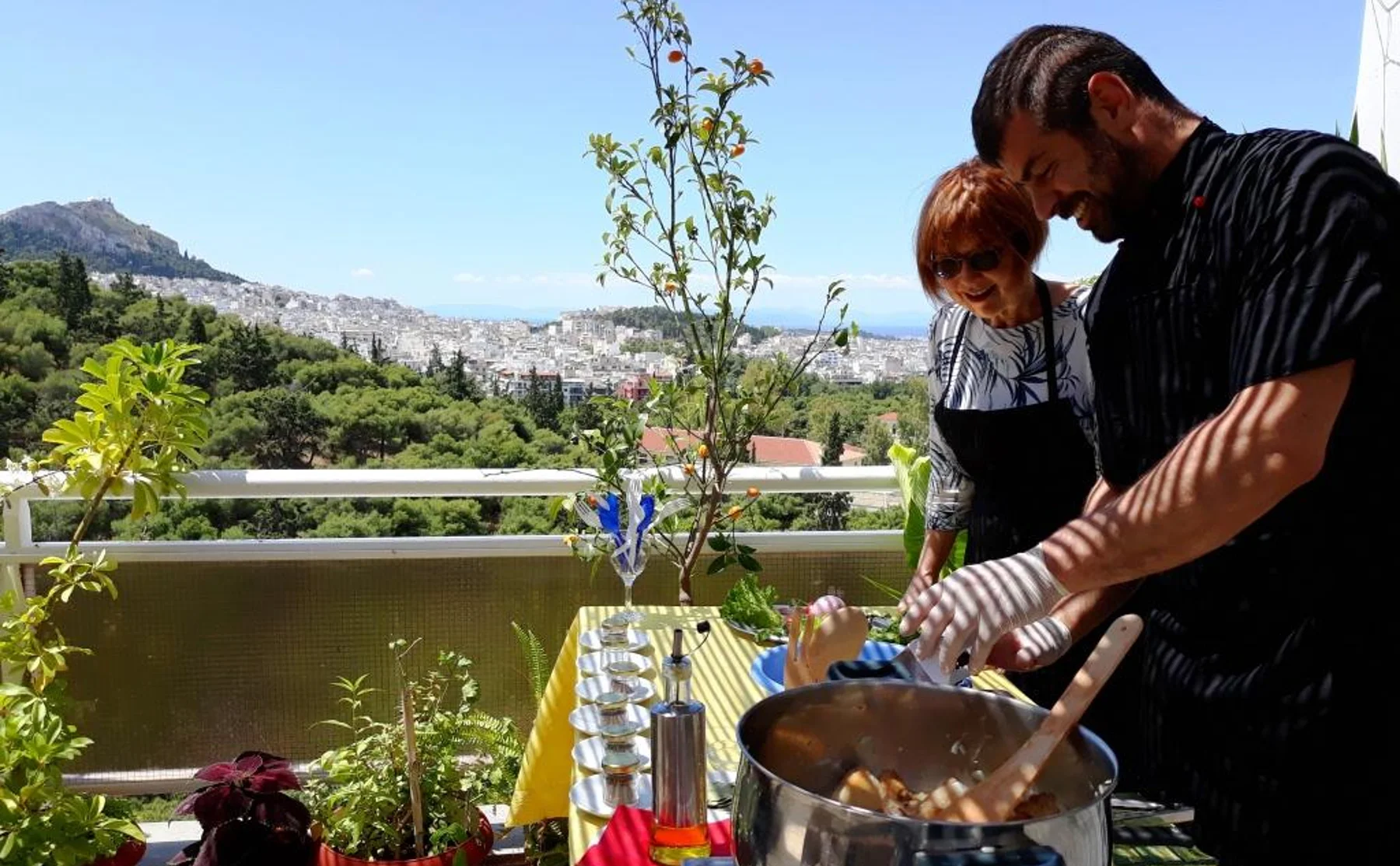 Traditional Greek Cooking Class Overlooking the Acropolis - 1251235