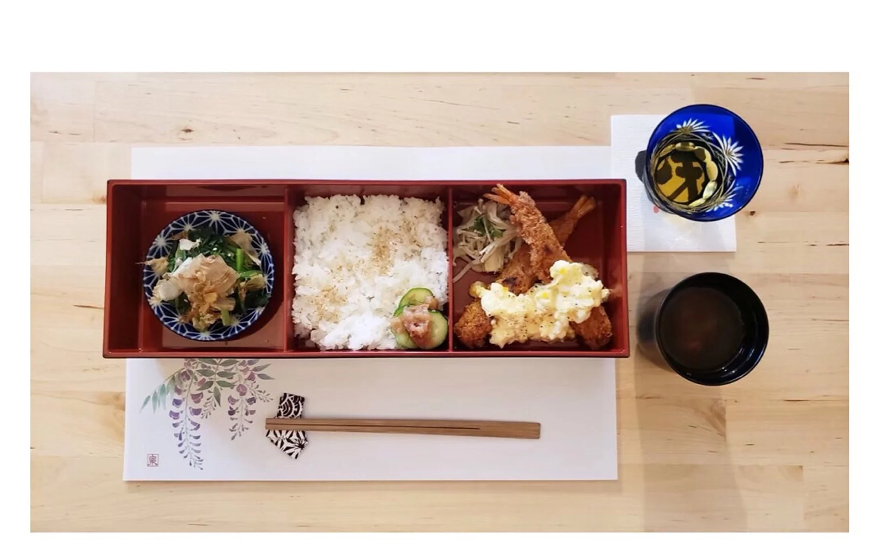 Japanese Bento dinner with a chef in old-town Yanaka Tokyo - 1273462