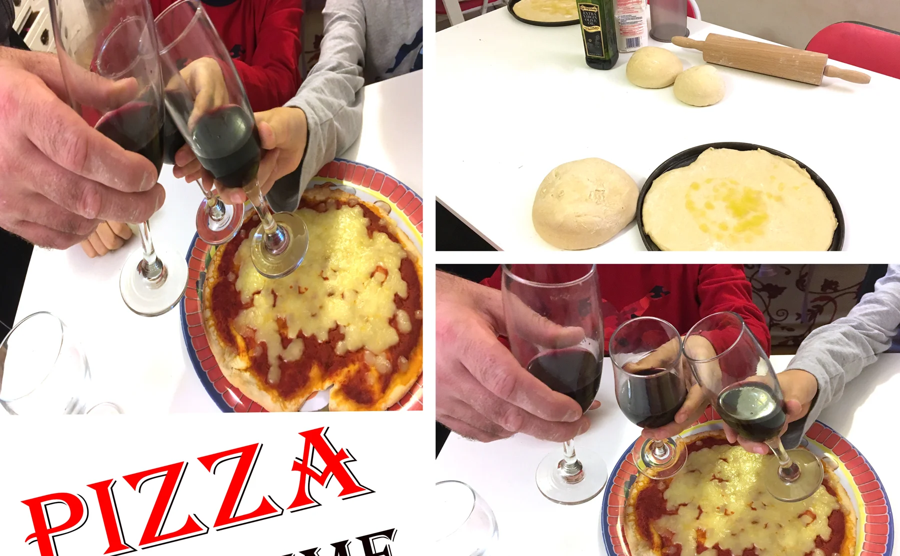 Paris pizza cooking class and dinner with an Italian family - 1335077