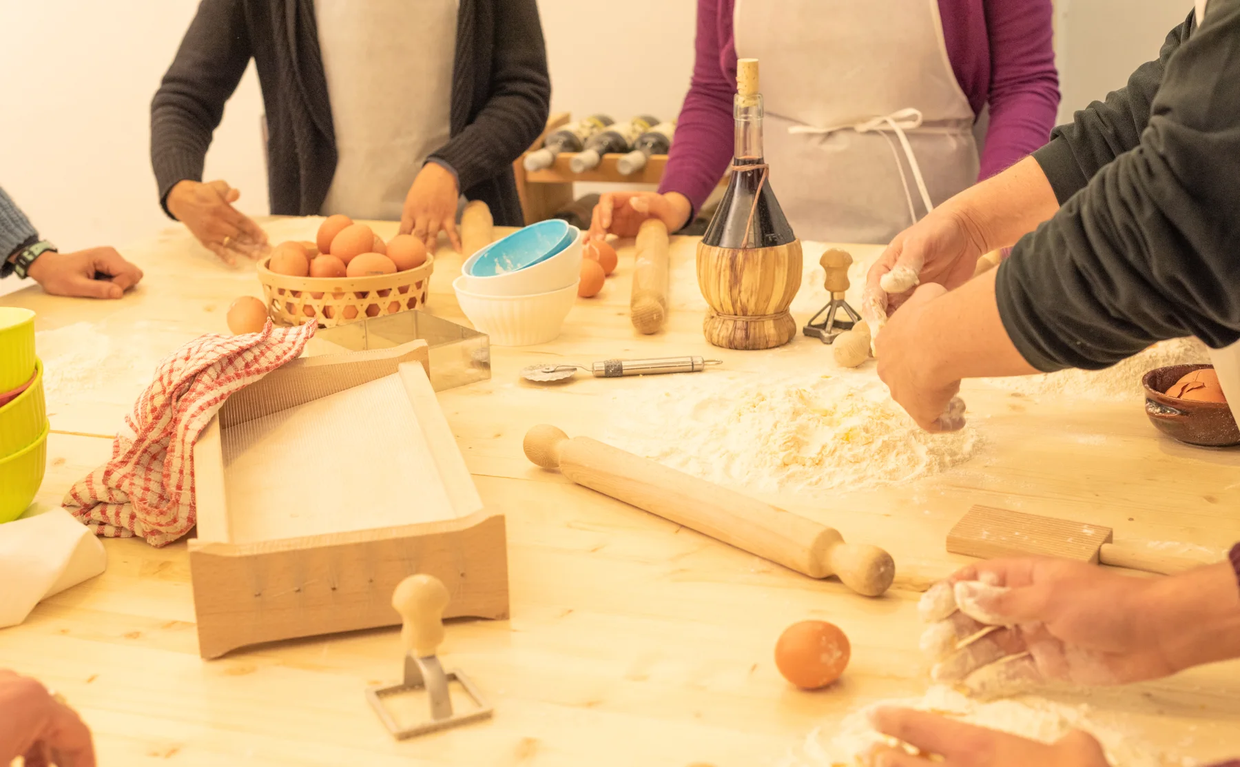 pasta-making class in the heart of Florence, inside the most popular square of the city - 1374447