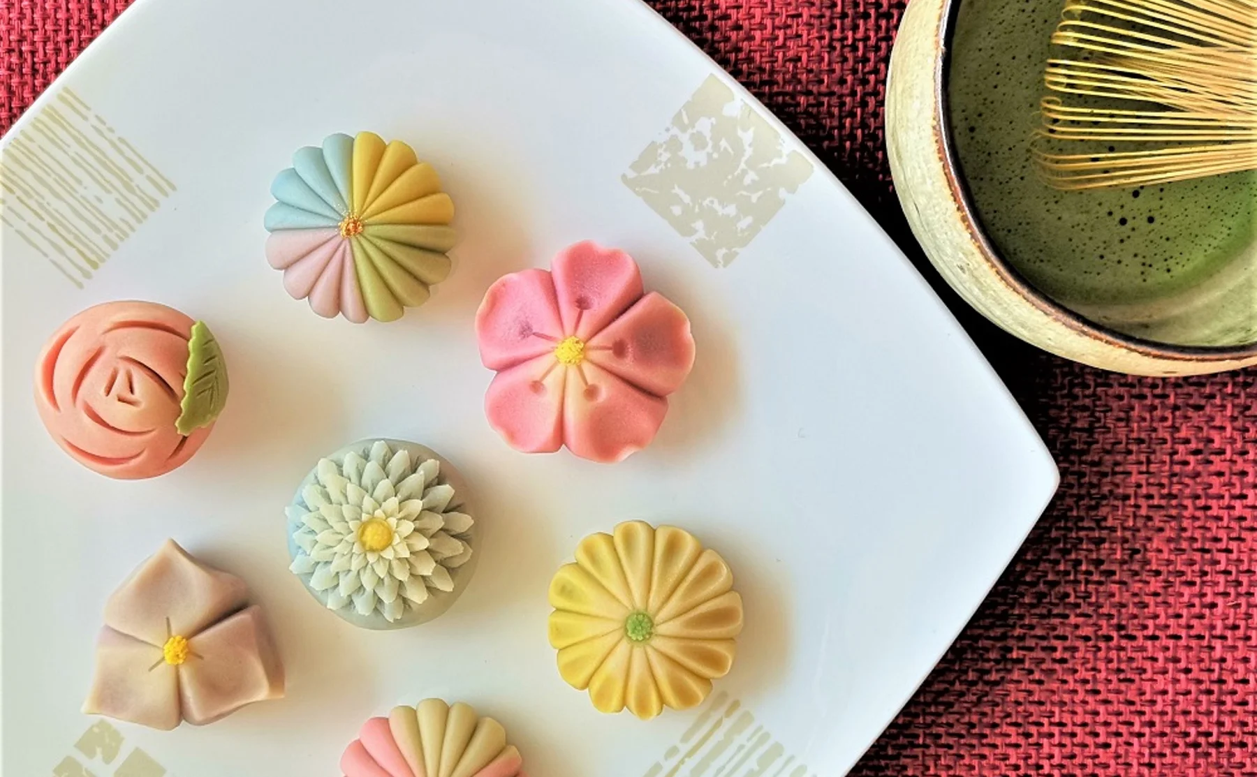 Traditional Japanese sweets & Matcha making (table-style) - 1375390