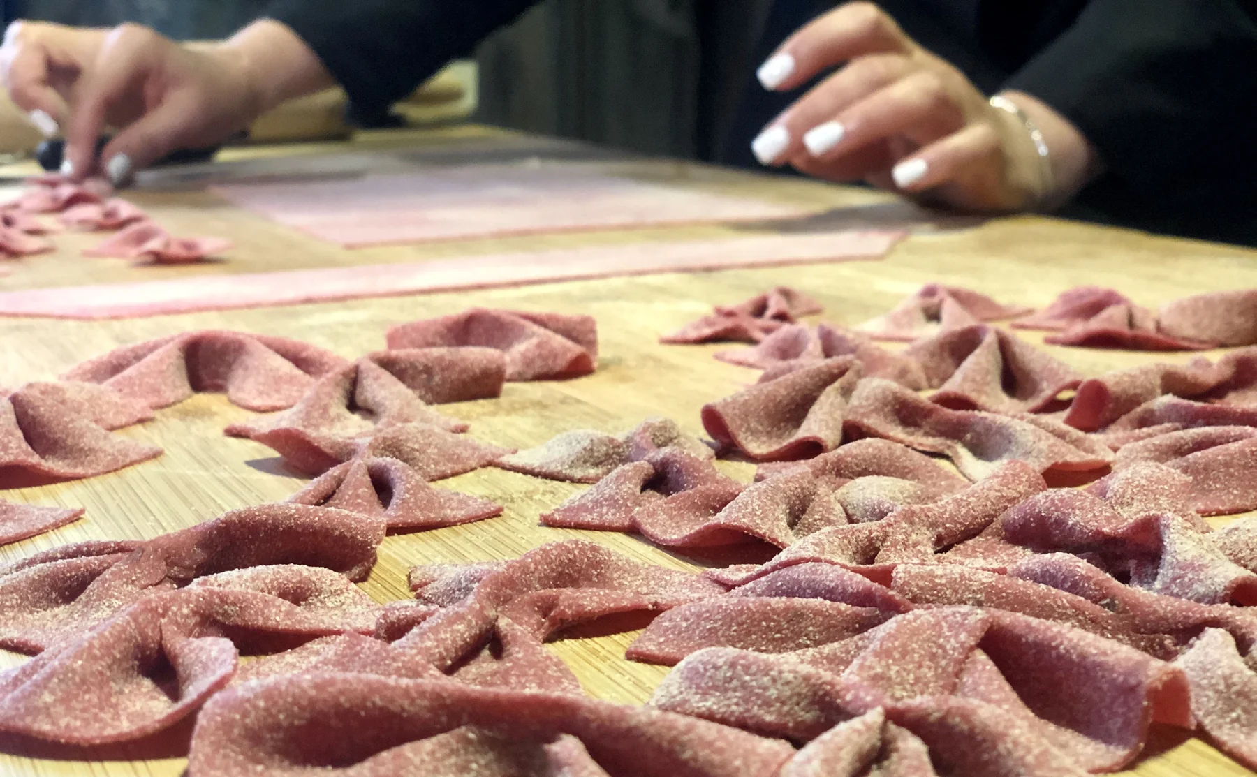 Learn how to make Four-cheese "Farfalle" Pasta by hand - 1392837