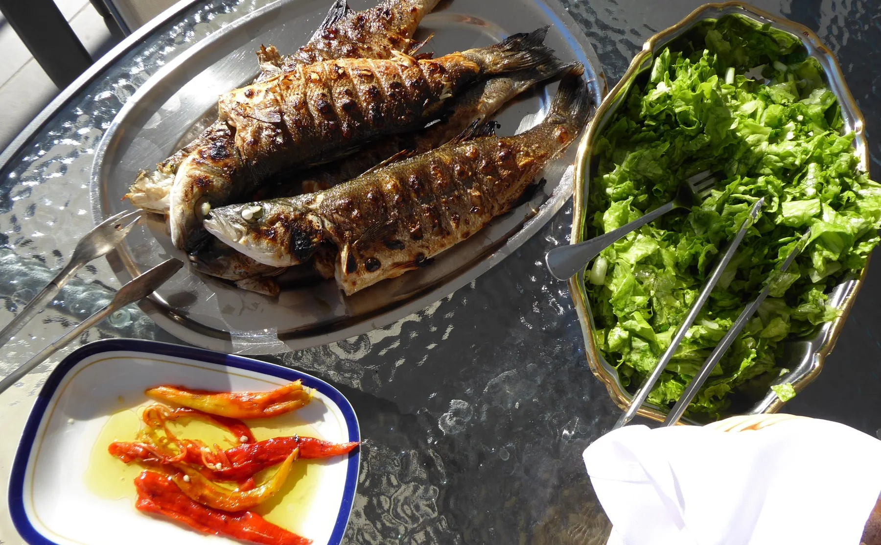 Greek Pescatarian dinner - 1399510