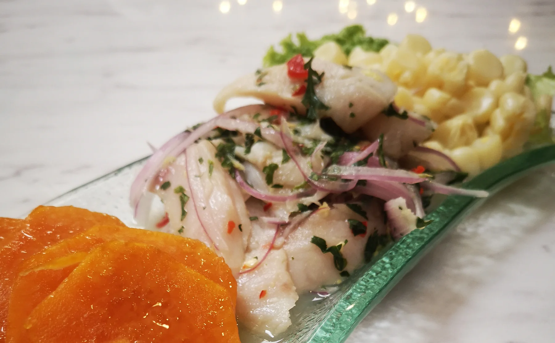 Enjoy and Learn Peruvian Cuisine Online - El ceviche peruano y Pisco Sour con un chef experto - 1429358