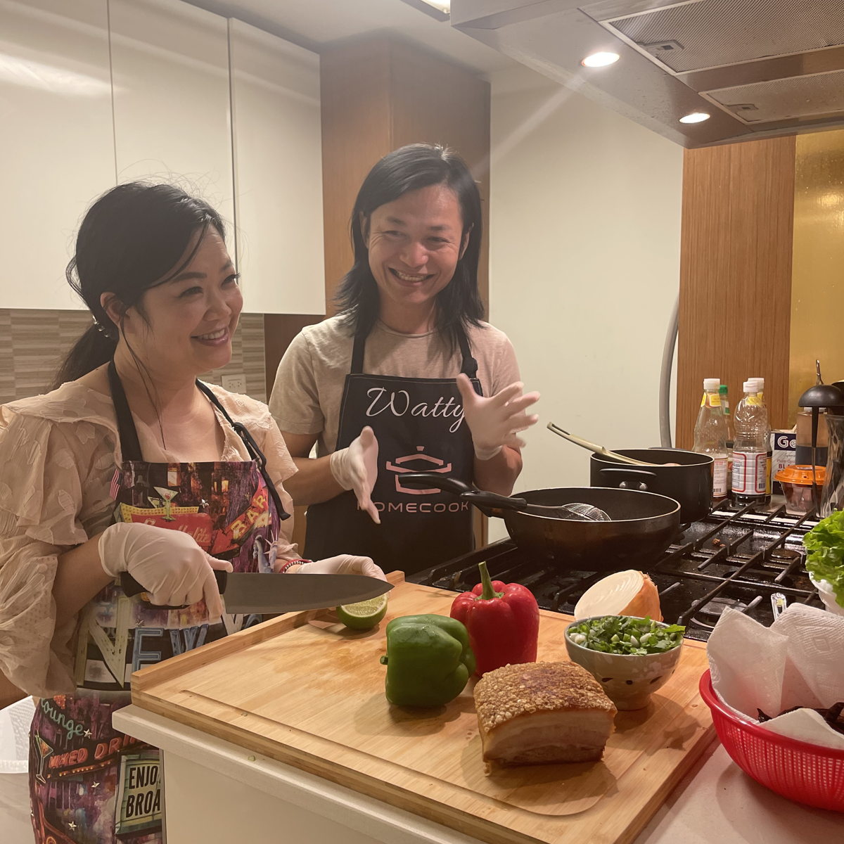 Thai Green Curry and Tom Yum Soup Cooking Class