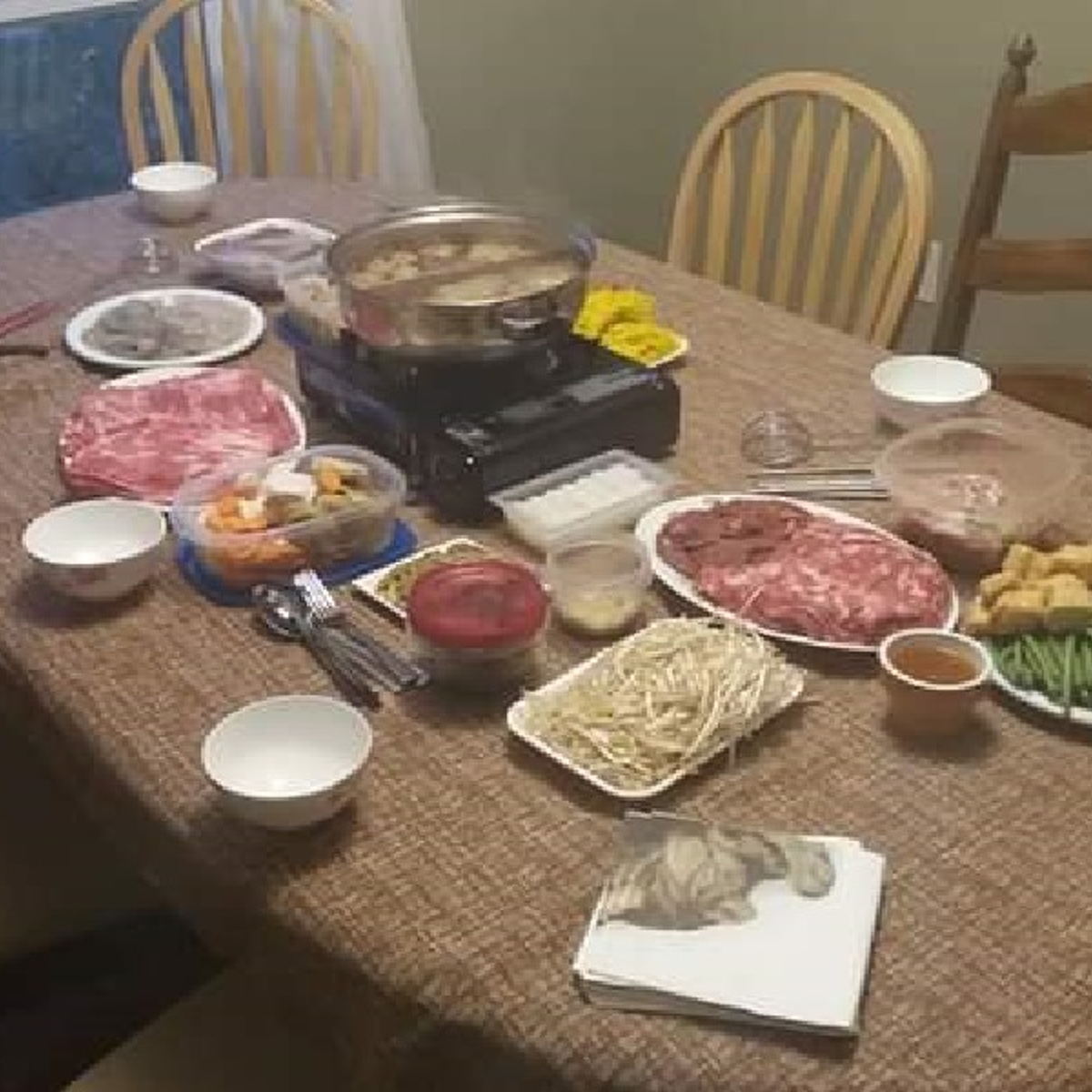 Hotpot Night in Canada, family heritage meal
