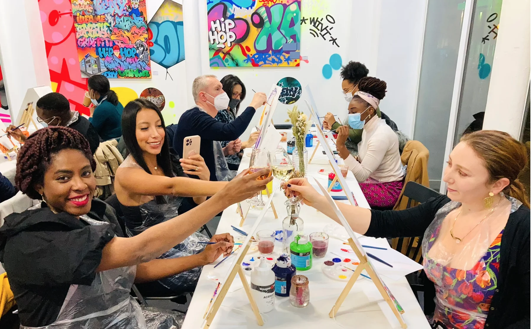 Drink & Paint in an art gallery (7pm) - 1464643