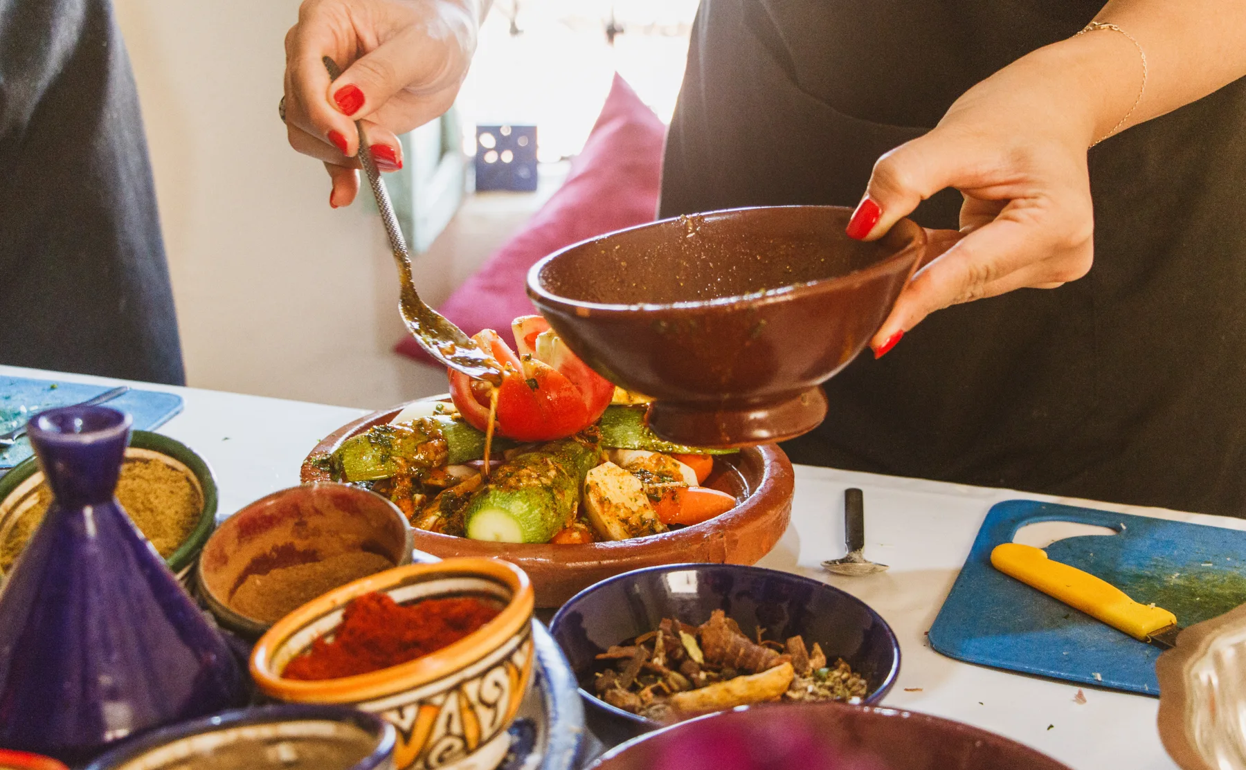 Moroccan Cooking Class in Traditional House and Market Trip  - 1467075
