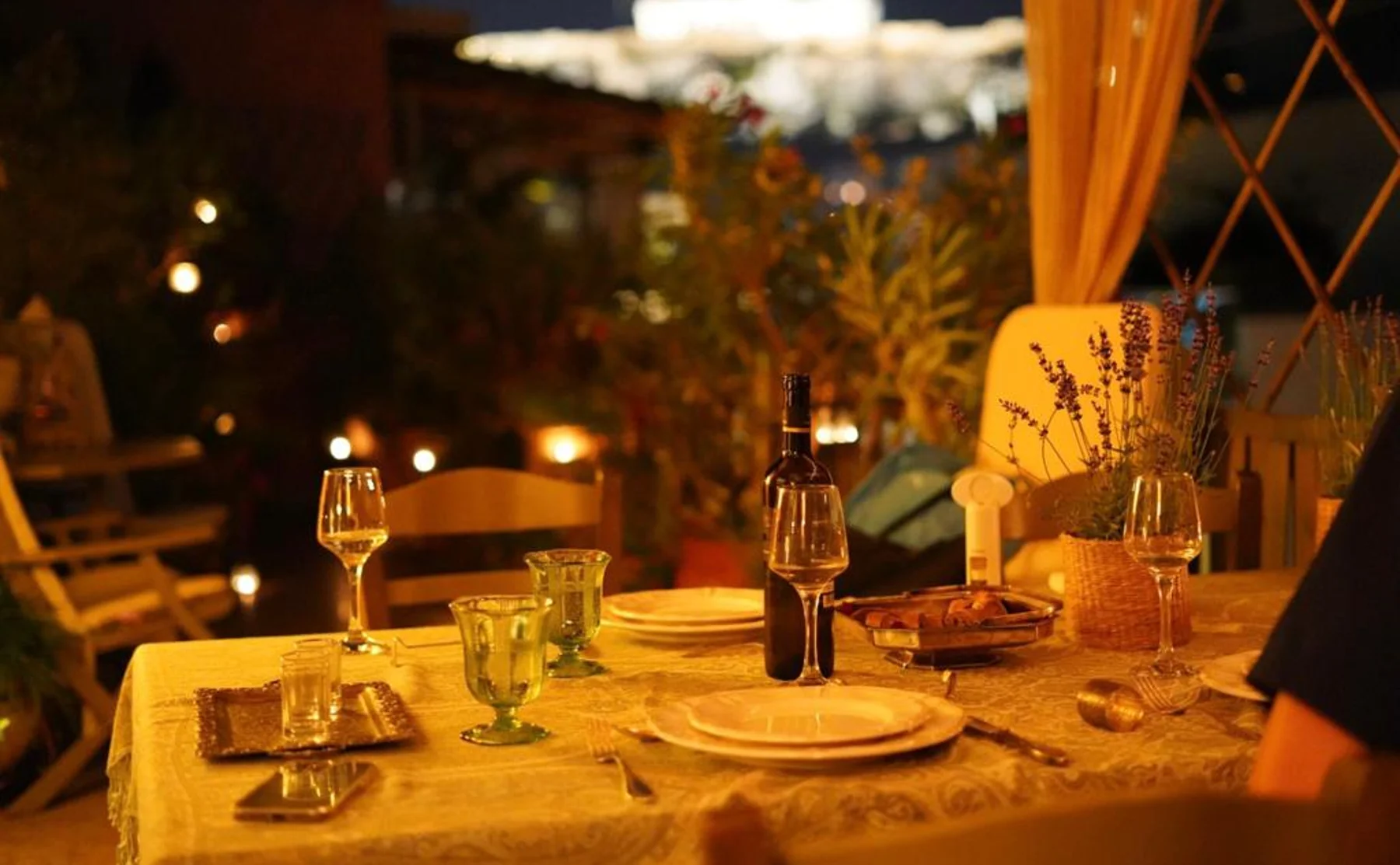 Delicious Greek Dinner Overlooking the Acropolis - 1483036