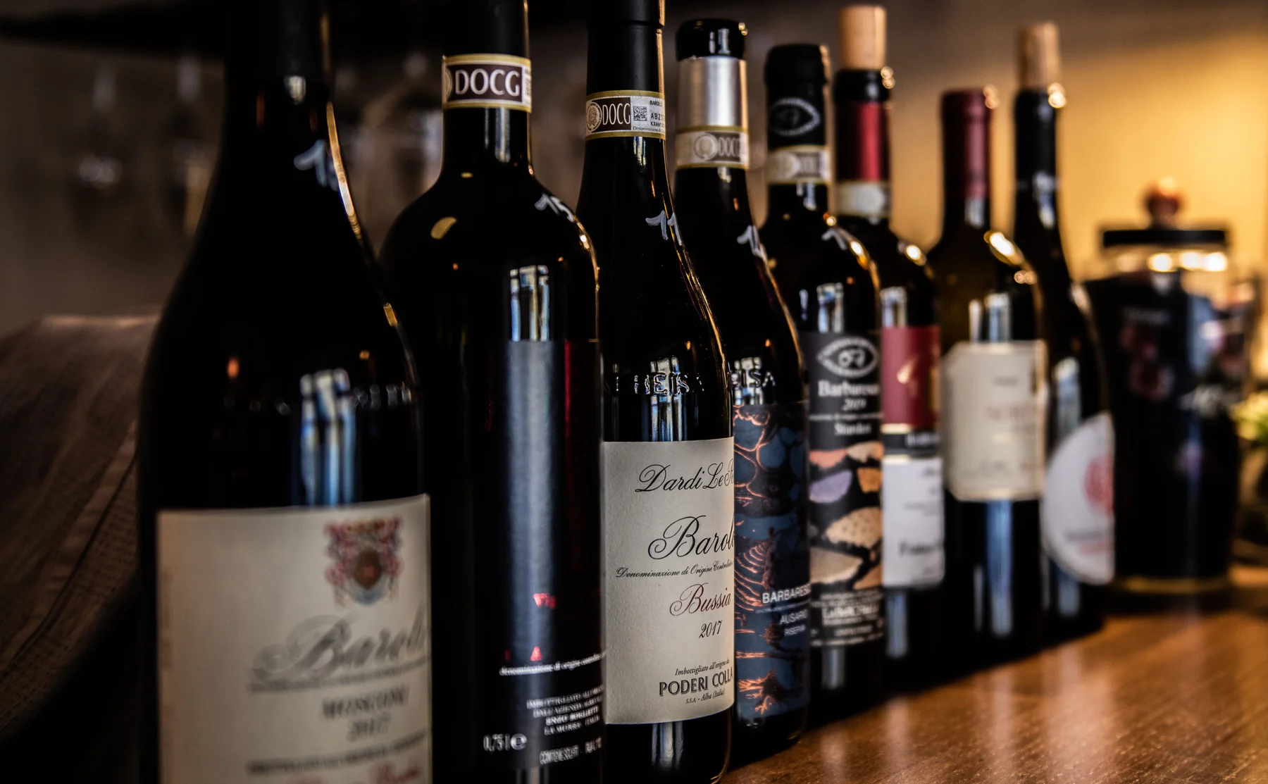 Langhe: Reds of Piedmont 5 Glasses Wine Tasting - 1498354