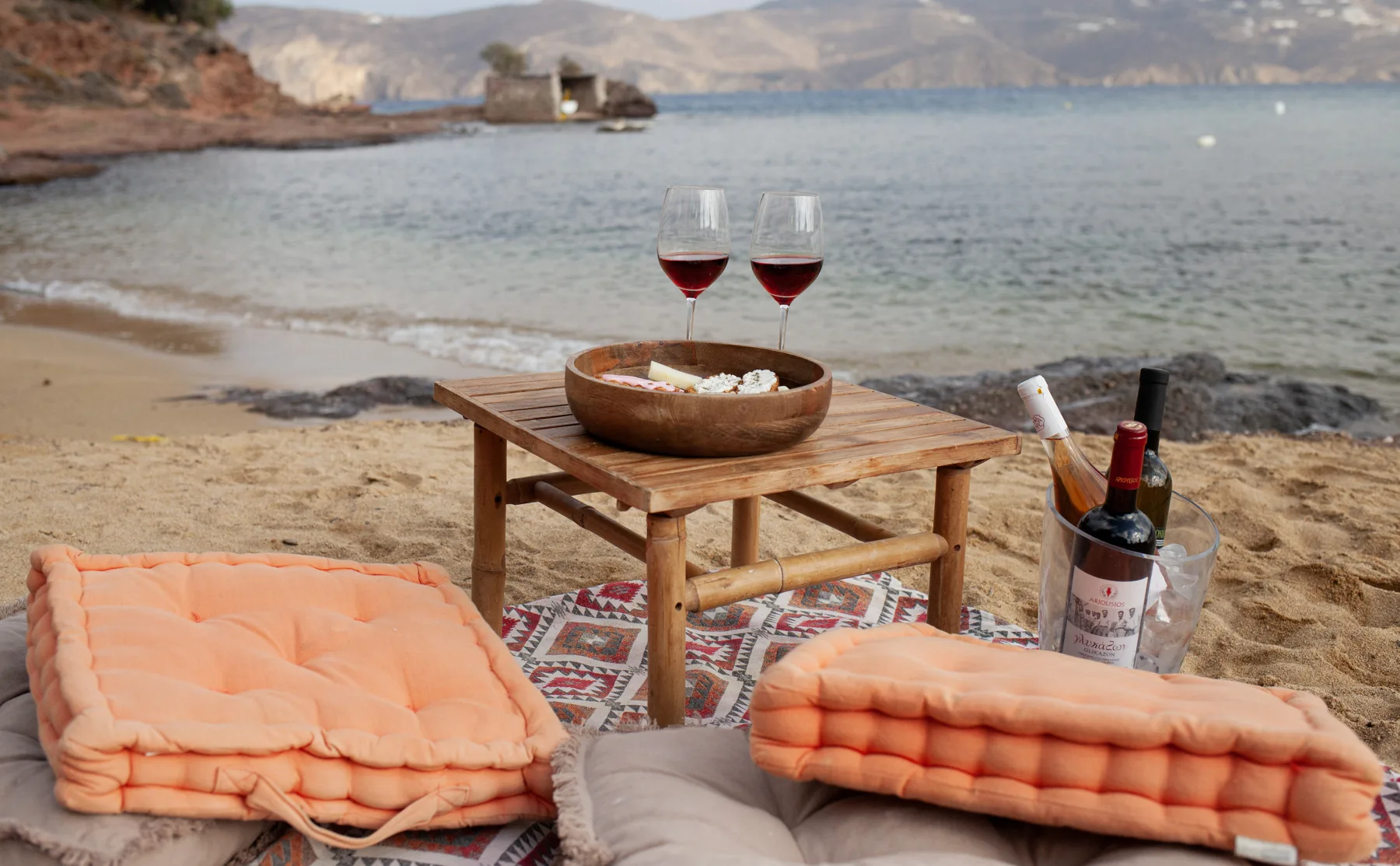 Greek Wine Tasting on the Beach  - 1545112