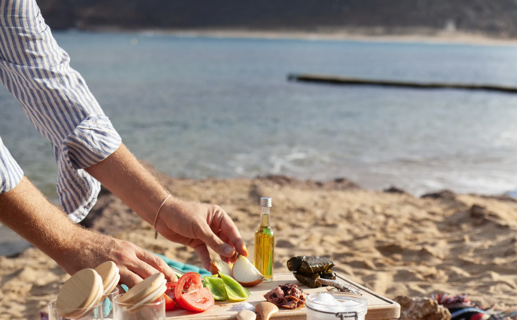 The Greek Meze Picnic on the Beach - 1545477
