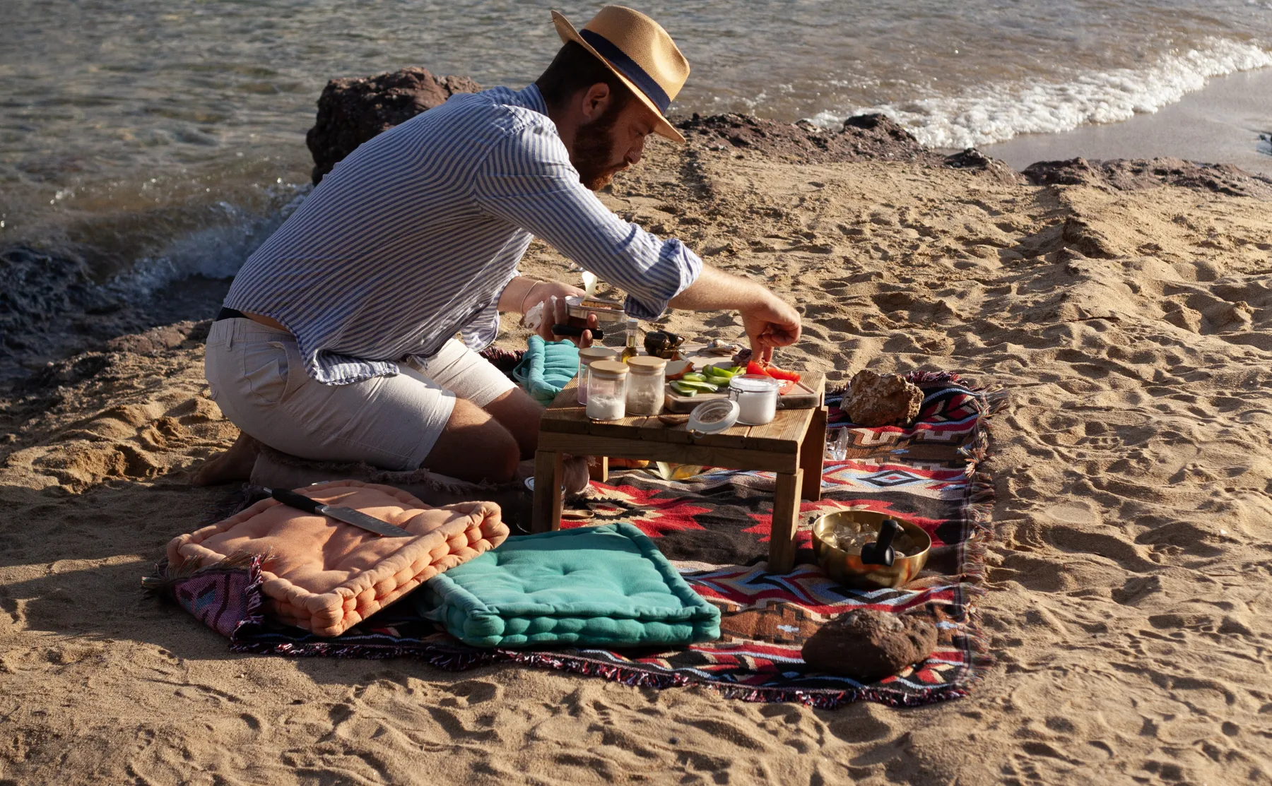 The Greek Meze Picnic on the Beach - 1545479