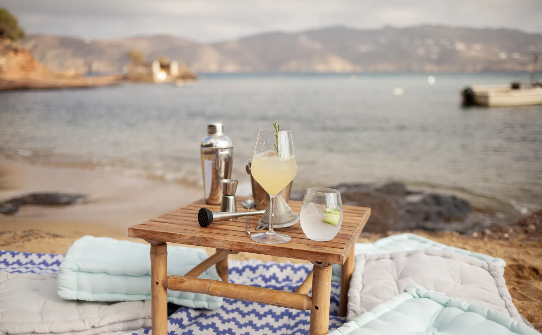 Greek Cocktails on The Beach - 1545525
