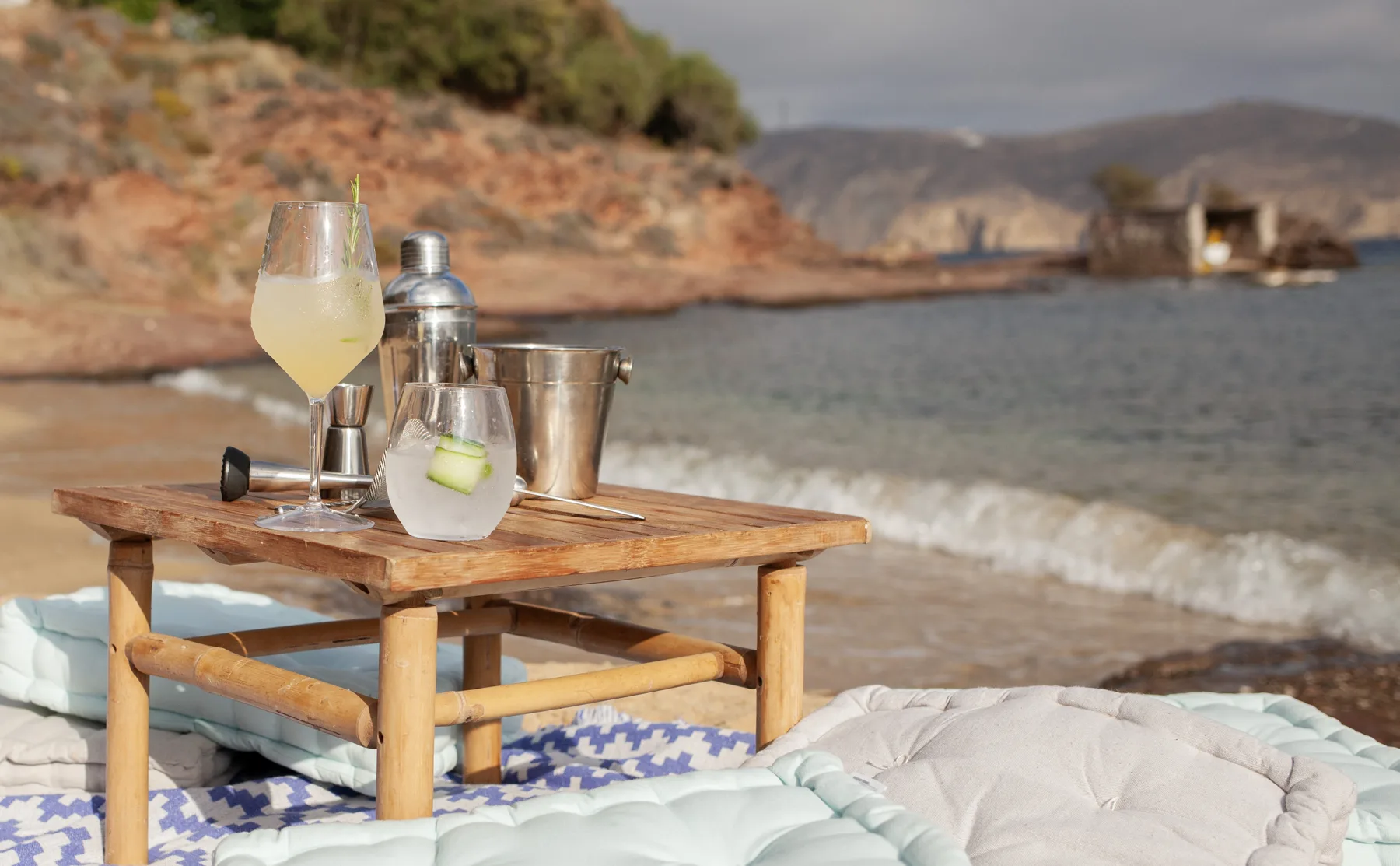 Greek Cocktails on The Beach - 1545527