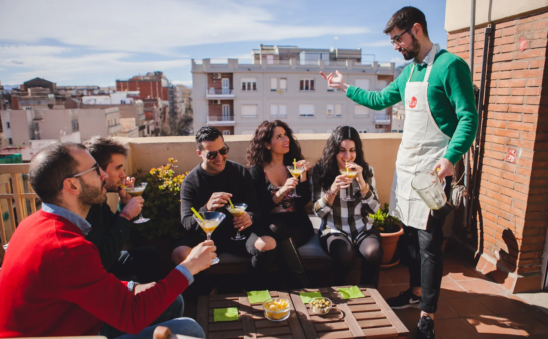 Spanish Rooftop Grilling - 383636