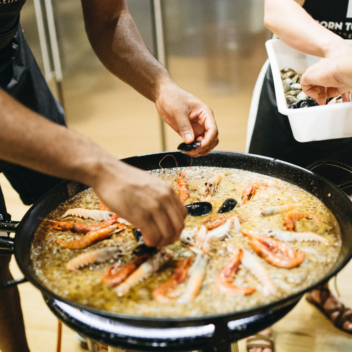 Barcelona Paella Cooking Class with a Professional Chef & Lunch