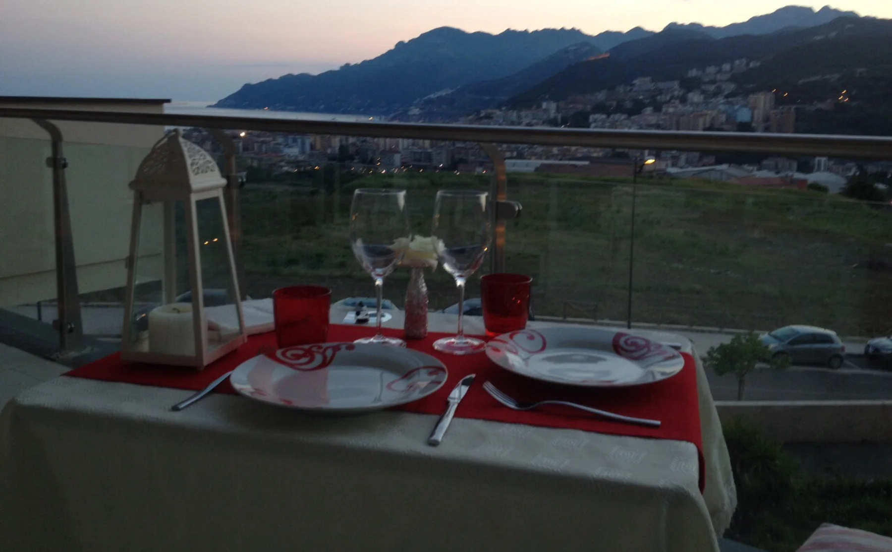 Sunset dinner with a view of the Amalfi coast - 474439